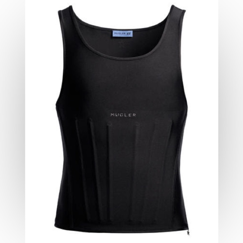 Mugler x H&M Corset-Waist Tank Top – Size S
